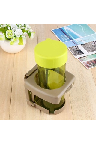 Evrensel Araba Otomatik Katlanır İçecek İçecek Kupası Şişe Tutucu Stand Montajıbej1 Adet