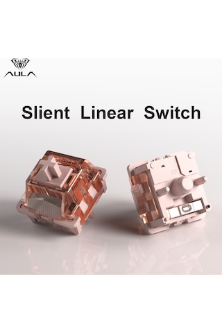 Aula Leobog Silent Cotton Candy Lineer Mekanik Switch 100 Adet