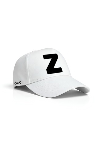Ogc Z Harfi Unisex Şapka Beyaz