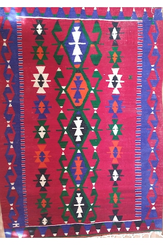 120Cm X 180Cm El Dokuması Yün Eşme Kilim