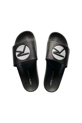 Raru Unisex Terlik Jora Siyah Siyah
