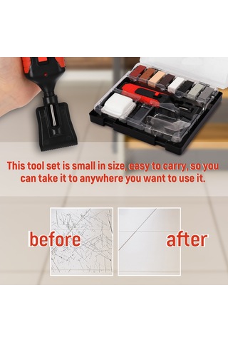 Seramik Karo Tamir Aracı Seti Çok Fonksiyonlu Dıy Tamir