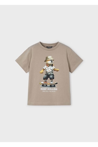 Mayoral Erkek Çocuk T-shirt 3041m Vizon