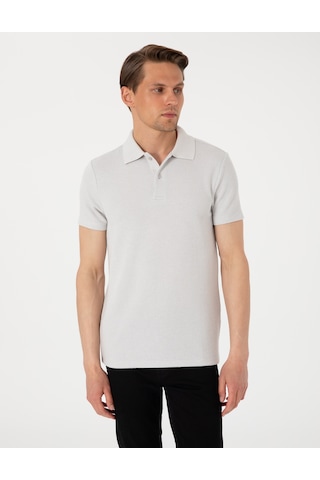 Pierre Cardin Erkek Gri Tişört 50310171-vr024 Gri