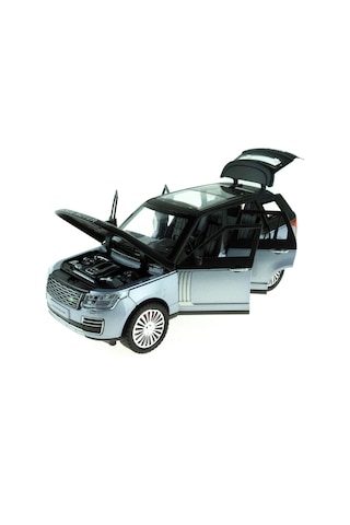 1:24 Ölçek Metal Model Super Suv Çek Bırak Işıklı Sesli Beyaz Syh