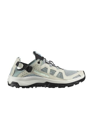 Salomon Techamphibian 5 W Kadın Sandalet Tipi Kaymaz Ayakkabı L49110700 Green Milieu/urban Chic/clearly Aqua