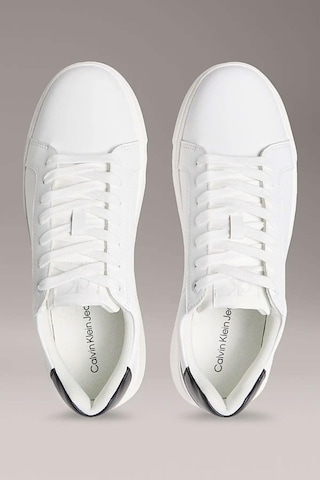 Erkek Chunky Cupsole Sneaker Ayakkabı - Beyaz-8457 Bright White/black