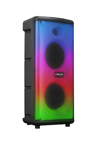 Mikado MD-833KP 7.4V 3000 mAh 30 W BT-USB-TF-FM Led Işıklı Kablosuz Mikrofonlu Toplantı Anfisi