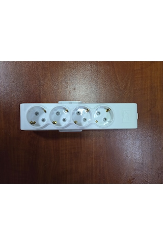 4lü Topraklı Klemensli Grup Priz