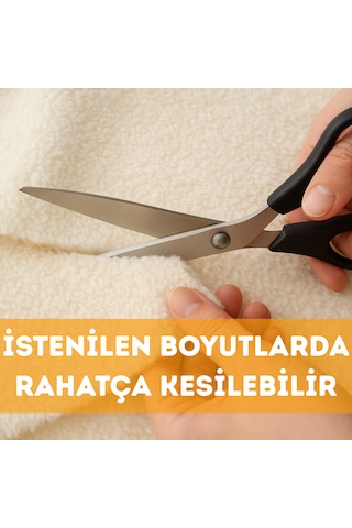 Welsoft Peluş Kumaş Çift Taraf Yıkanabilir Kesilebilir 100x180 Cm