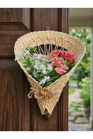 Rattan El Örgüsü Kapı Süsü