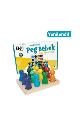 Bee Smart 12 Li Waldorf Gökkuşağı Insan Figürleri 2+ Yaş BEESMART.020
