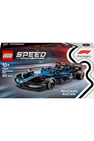 LEGO® Speed Champions Williams Racing FW46 F1® Yarış Arabası 77249 - 10 Yaş ve Üzeri Çocuklar için Yaratıcı Oyuncak Yapım Seti (263P)