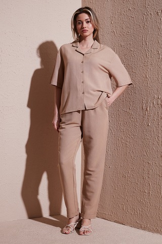 Fashion Friends Bayan Pantolon 25y0550k1 Bej Bej