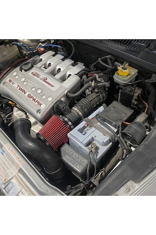 Alfa Romeo 156 Performans Açık Hava Filtresi 7.6cm Kırmızı