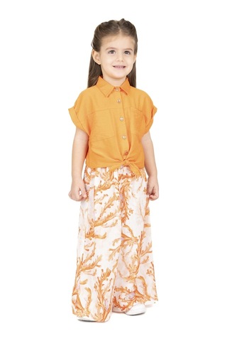 Best Kids Kız Çocuk Çift Cepli Gömlek Bb24yk12319 001