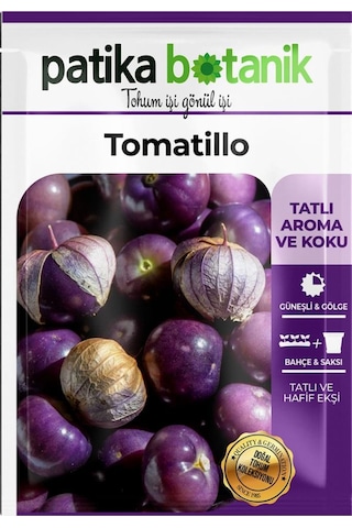 30 Adet Mor Altın Çilek Tomatillo Tohumu
