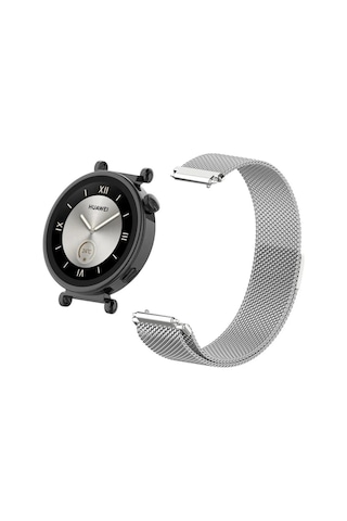 Huawei Gt5 Pro 42mm / Gt5 / Gt4 41mm Uyumlu 18mm Milanese Metal Kordon