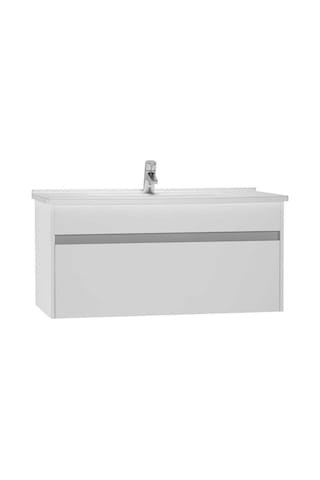 VitrA S50+ Lavabo Dolabı 100 Cm Parlak Beyaz 54742 (490308359) Beyaz