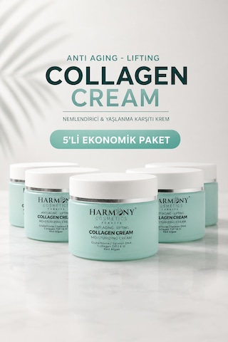 Kolajen Krem 5'li Ekonomik Paket 5x50 Ml Kolajen Krem 5'li Ekonomik Paket 5x50 Ml