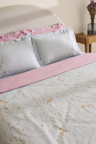 Karaca Home Tarin %100 Pamuk Çift Kişilik Nevresim Takımı Mint