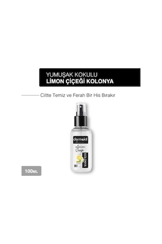 Dermokil Limon Çiçeği Sprey Kolonya 3 x 100 ML