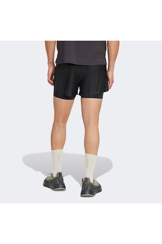Adidas Adi365 H.koumori 2in1 Erkek Siyah Koşu Şortu Jm1211