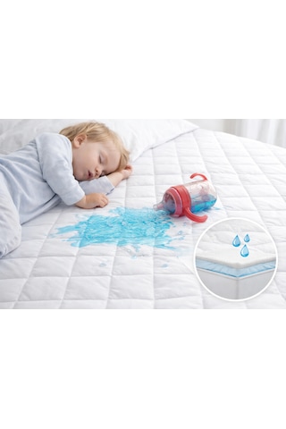 Özdilek Kapitone Sıvı Geçirmez Yatak Alezi Pamuklu Dolgulu Lastikli Yatak Koruyucu %100 Pamuk Üst Yüzey Dolgulu Lastikli Yatak Koruyucu 180x200 Cm Beyaz Özdilek Kapitone Sıvı Geçirmez Yatak Alezi Pamuklu Dolgulu Lastikli Yatak Koruyucu %100 Pamuk Üst Yüzey Dolgulu Lastikli Yatak Koruyucu 180x200 Cm Beyaz