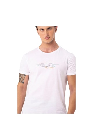 Merrell Tamp M Erkek Tişört M4tampm-mavi Mavi