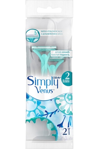 Gillette Venüs Simply2 Kullan At Tıraş Bıçağı 2'li