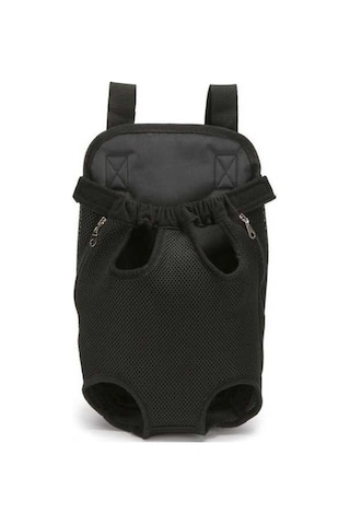 Novahub Evcil Kedi/köpek Taşıma Çantası - Teddy Sırt Çantası - Küçük Evcil Hayvanlar İçin - 3.5-6.5kg - Siyah File DiğER