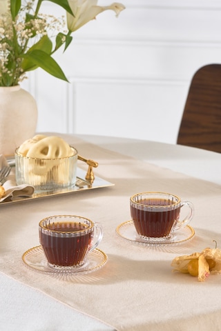 Karaca Duru 2 Kişilik Kahve Fincanı 110 Ml Beyaz