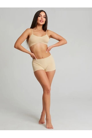 Mistirik Moncorno Model Iz Yapmayan Sıkılaştırıcı Comfort Seamless Spor Boxer Ten Renk Ten