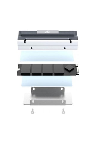 Nvme M.2 Ssd Alüminyum Soğutucu M.2 Nvme Ssd Pasif Soğutucu 2280