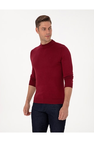 Pierre Cardin Erkek Vişne Kazak /triko 50314188-vr223 Vişne