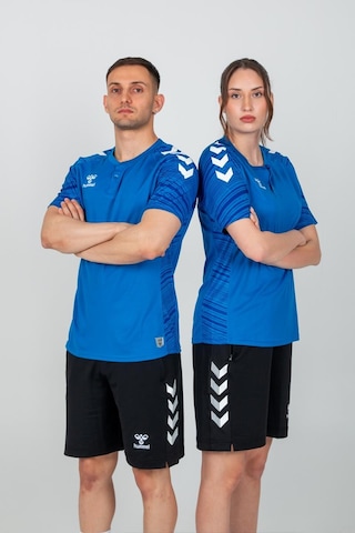 Hummel Line Kamp Tişört Mavi