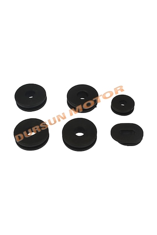 Mondial Mr Vulture Mcx 150 Yan Kapak Lastiği 6'Lı Set