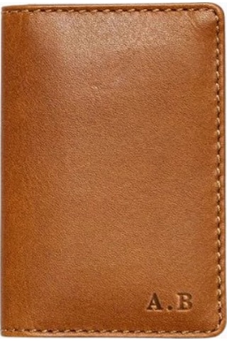 Ryoko Joplin Rfıd Korumalı Deri Unisex Kartlık Kahverengi 1