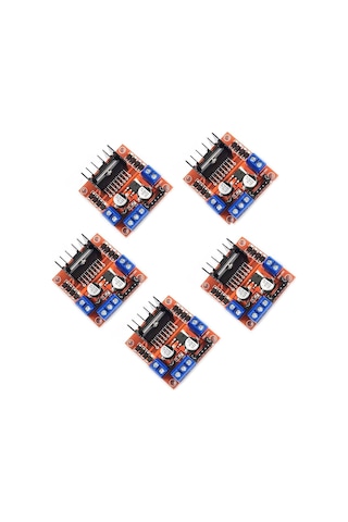 5pcs L298n Motor Tahrik Kontrolör Modülü Çift H Köprü Dc Step Motor Arduino İle Uyumlu