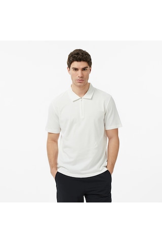 Nautica Erkek Krem Regular Fit Çizgili Polo Yaka T-shirt Çizgili K65232t Krem