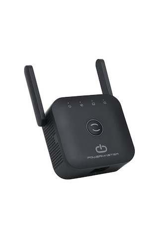 Powermaster Pw-wr22 300 Mbps 2.4 Ghz 2 Anten Wifi Router Repeater Access Point Priz Tipi