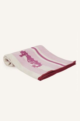 Defacto Desenli Pamuklu Pembe Plaj Havlusu H0499ax26smpn1 Pembe-pn1