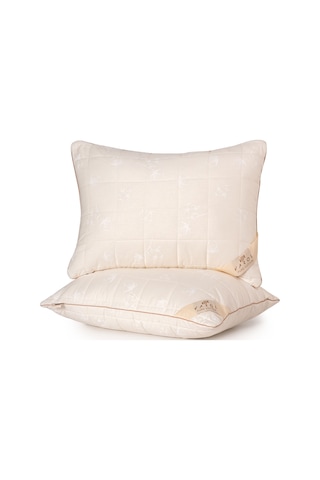 Varol Pure Cotton Pamuk Yastık 50x70 Cm %100 Pamuk Kılıf Bez Çantalı Krem