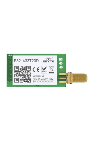Ebyte E32-433t20d Lora Uart Rf Module 433mhz 20db Lora Modülü