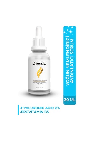 Devida Nemlendirici Aydınlatıcı Hyaluronique Premium Serum Aura Series A250 30 ML
