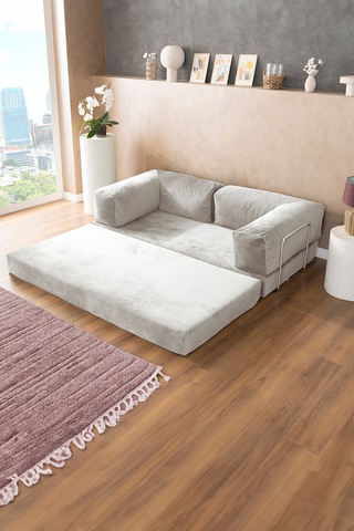 Argimo Godila Yatak Köşe Koltuk Beyaz