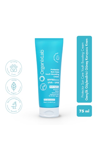 Organixlab Güneş Koruyucu Etkili Kırışıklık Karşıtı Yüz Kremi SPF50+ 75 ML