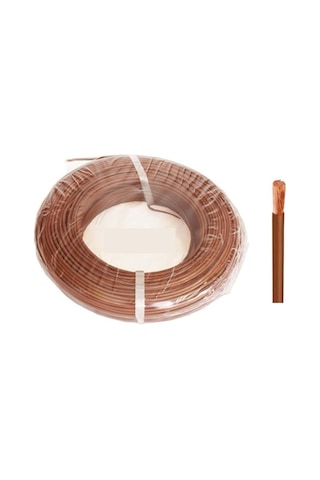 Seval H50v-k 0.50-kh ,kahve 0.50mm² 1-damar/çok Telli 1-mt Nyaf Kablo
