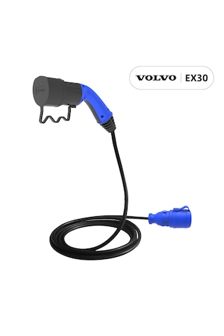 Bemis V2l Vehicle To Load Elektrikli Araç Uyumlu Tekli Priz Uzatma Adaptörü 3 Metre Volvo Ex30 1