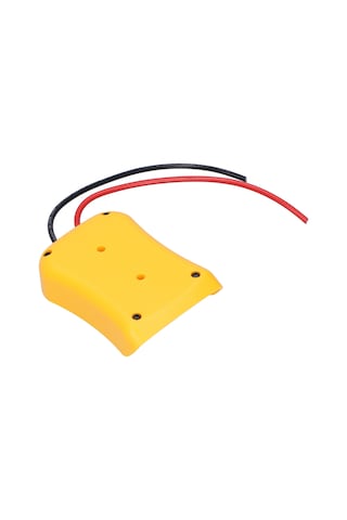 Moveevo Dewalt 20v/18v Dcb Pil Serisi İçin Sabit Delikli, Dayanıklı Abs Malzeme Pil Adaptörü - Güvenli Bağlantı Ve Kolay Kurulum